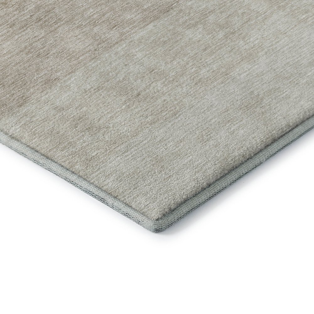 Premium Machine Washable Mayfield AMF928 Beige 2'3" x 7'6" Runner Rug. Picture 3