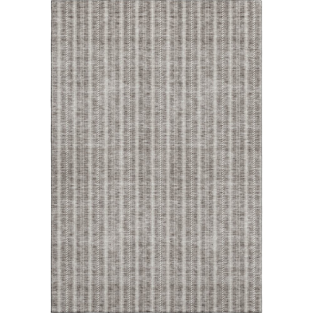 Premium Machine Washable Mayfield AMF929 Taupe 3' x 5' Rug. Picture 1