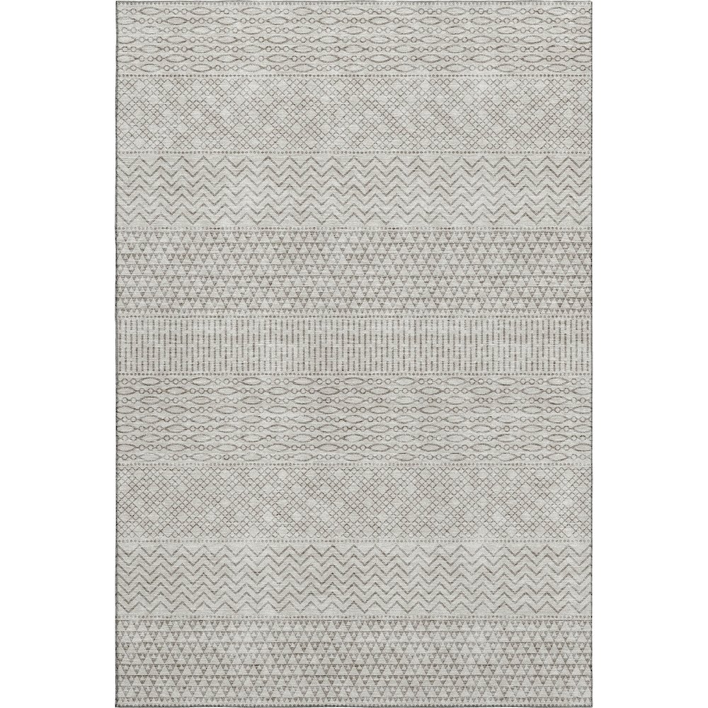Premium Machine Washable Mayfield AMF939 Beige 3' x 5' Rug. Picture 1