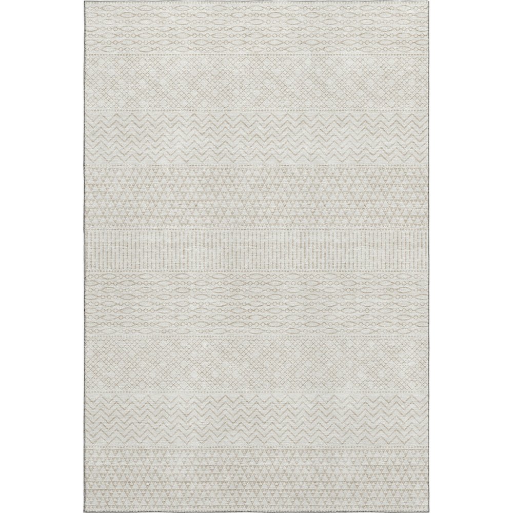 Premium Machine Washable Mayfield AMF939 Ivory 3' x 5' Rug. Picture 1
