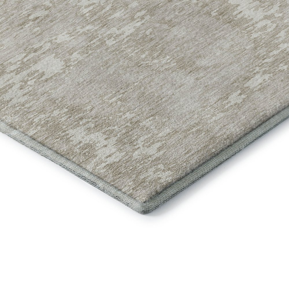 Premium Machine Washable Mayfield AMF946 Ivory 2'3" x 7'6" Runner Rug. Picture 3