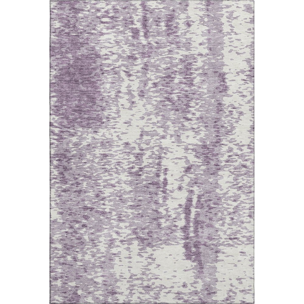 Premium Machine Washable Mayfield AMF949 Lavender 3' x 5' Rug. Picture 1