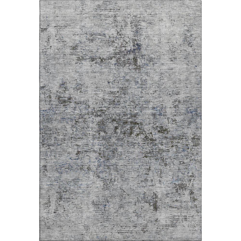 Premium Machine Washable Mayfield AMF953 Gray 3' x 5' Rug. Picture 1
