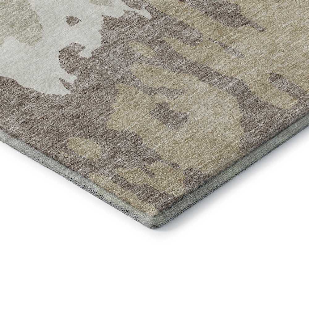 Premium Machine Washable Mayfield AMF961 Ivory 2'3" x 7'6" Runner Rug. Picture 3