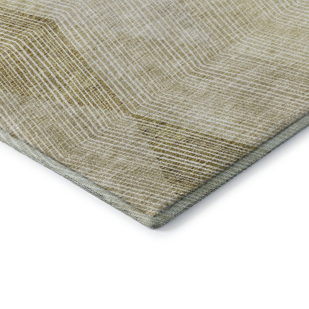 Premium Machine Washable Mayfield AMF962 Ivory 2'3" x 7'6" Runner Rug. Picture 3