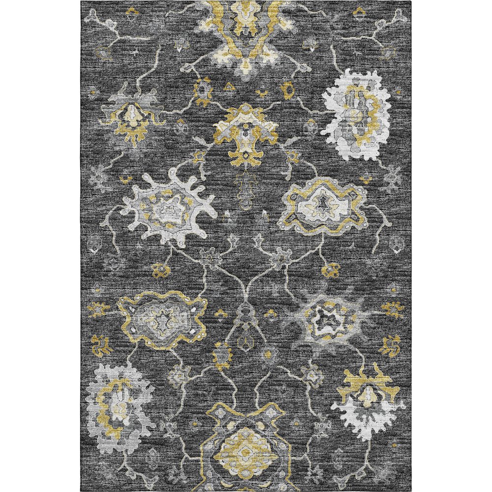 Premium Machine Washable Mayfield  Shadow 3' x 5' Rug. Picture 1