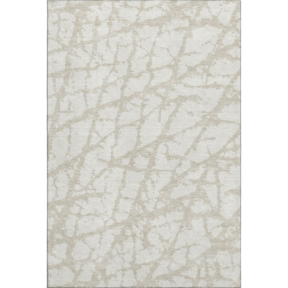 Premium Machine Washable Mayfield AMF972 Ivory 3' x 5' Rug. Picture 1
