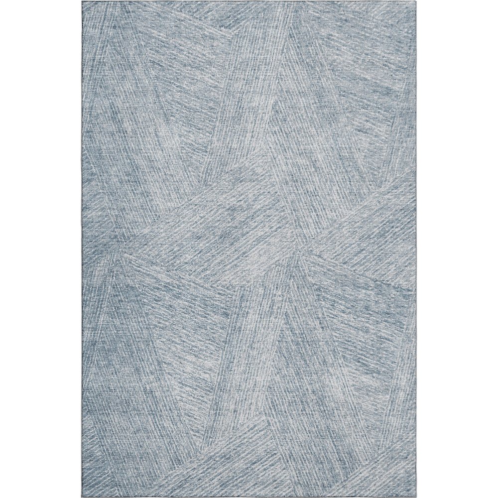 Premium Machine Washable Mayfield AMF991 Denim 3' x 5' Rug. Picture 1