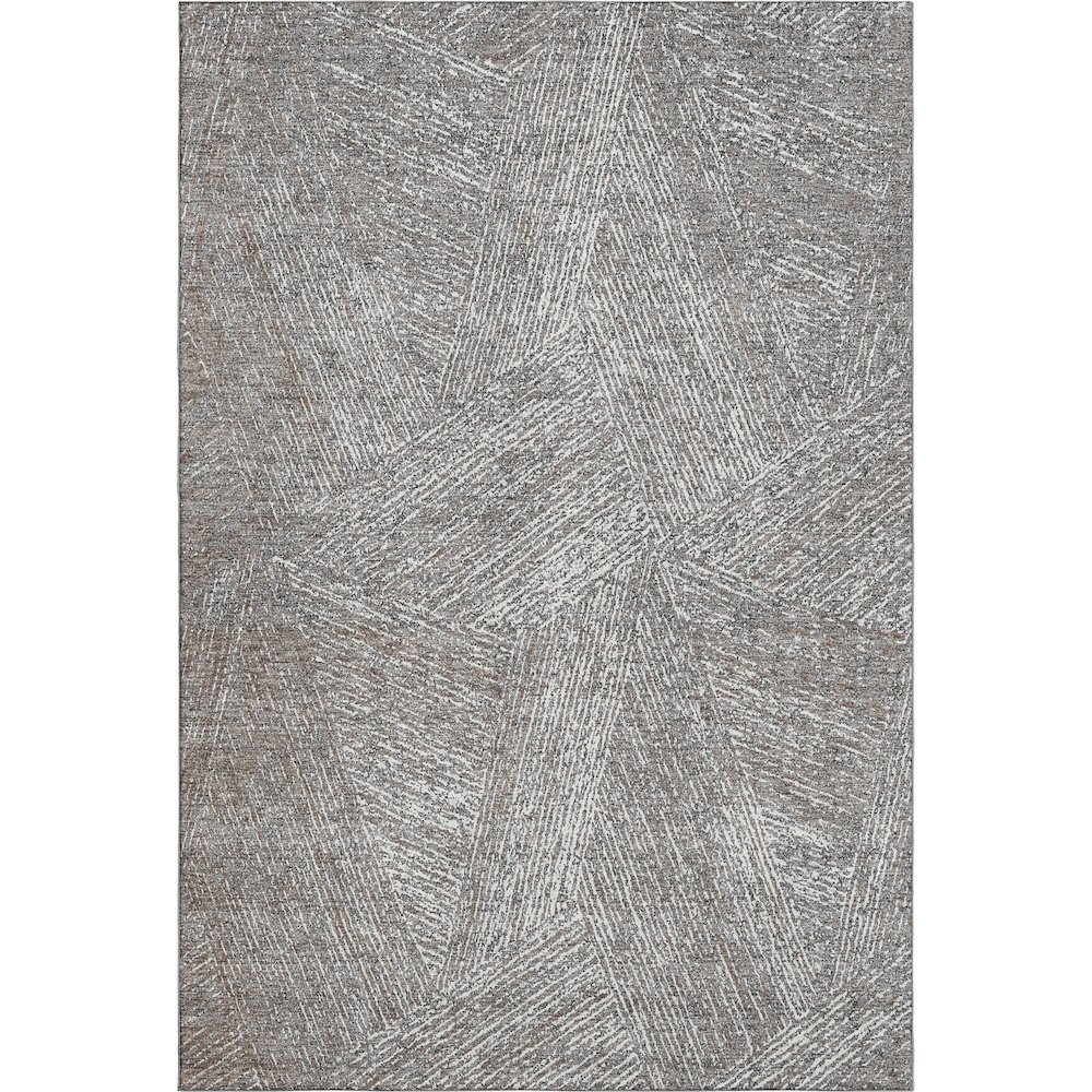 Premium Machine Washable Mayfield AMF991 Gray 3' x 5' Rug. Picture 1