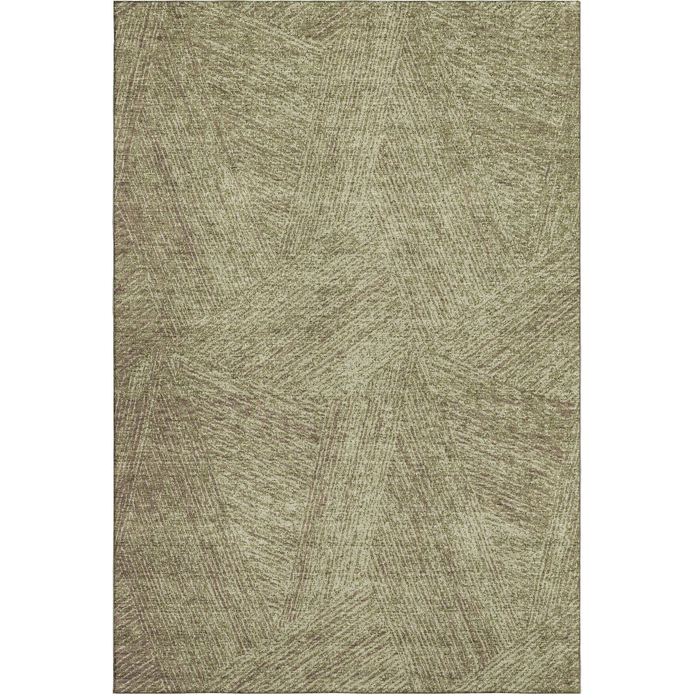 Premium Machine Washable Mayfield AMF991 Green 3' x 5' Rug. Picture 1