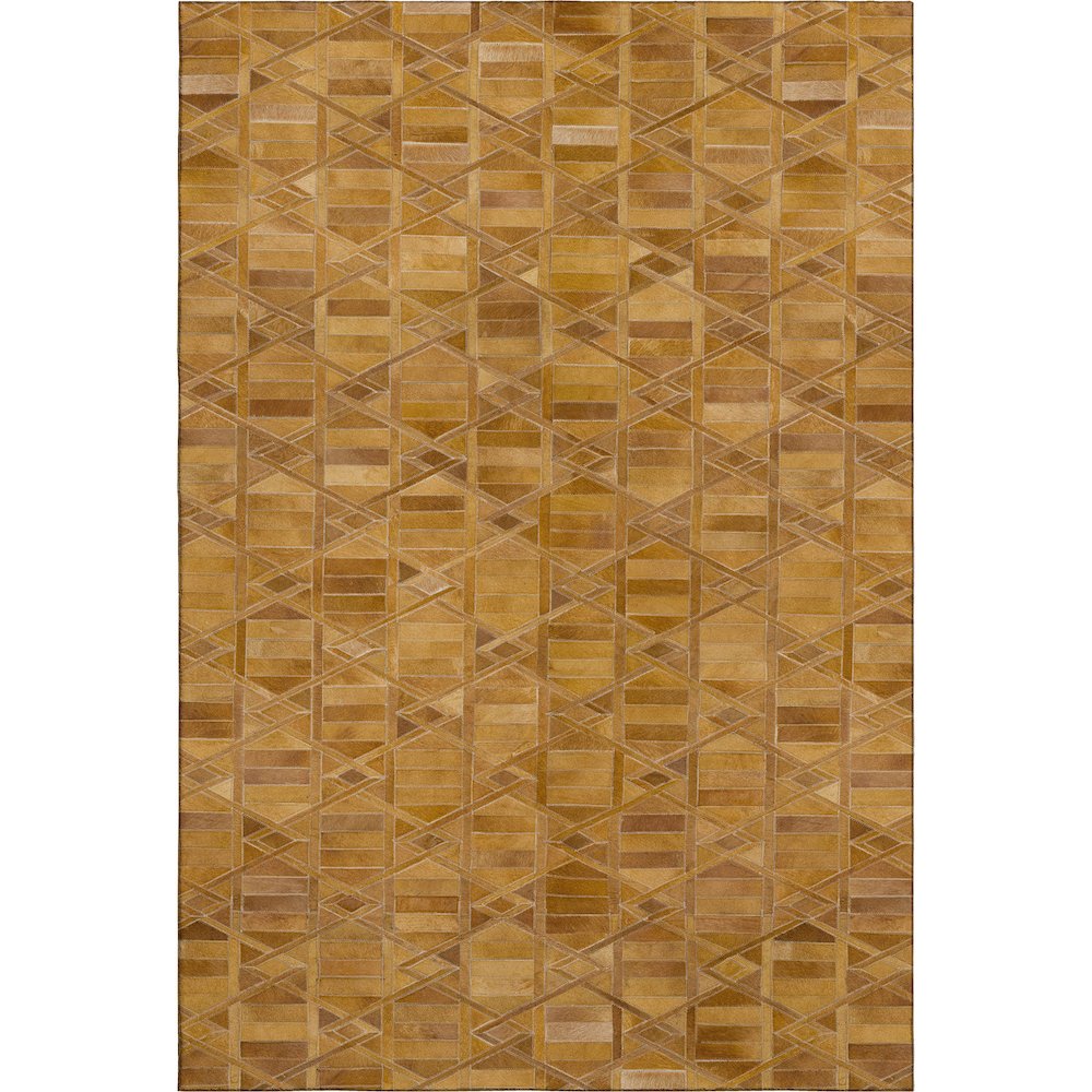 Premium Machine Washable Mayfield  Brown 3' x 5' Rug. Picture 1