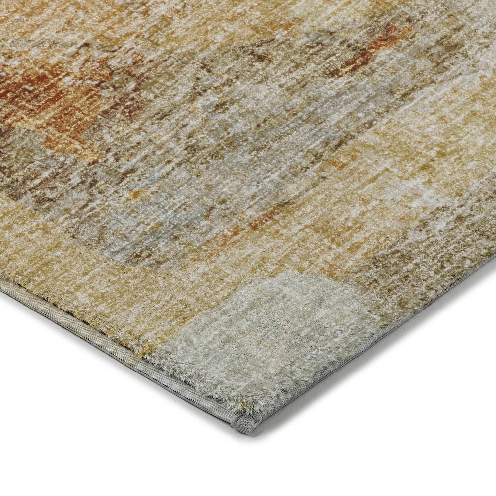 Luxury Washable Boca Taupe 2'3" x 7'6" Runner Rug. Picture 2