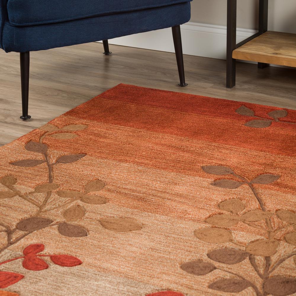 Studio SD1 Paprika 5' x 7'9" Rug. Picture 5