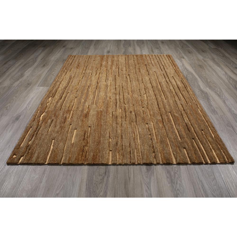Vibes VB1 Brown 5' x 7'6" Rug, VB1CO5X8. Picture 11