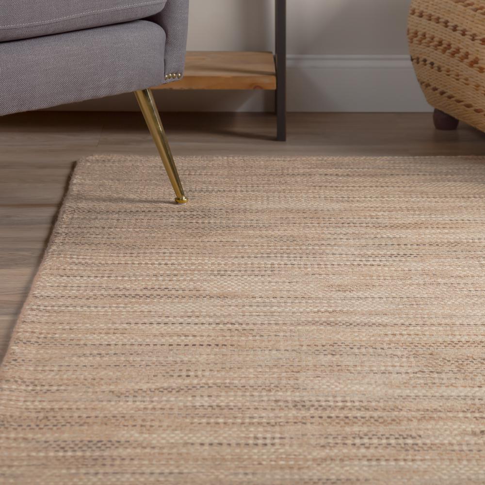Zion ZN1 Chocolate 5' x 7'6" Rug. Picture 5