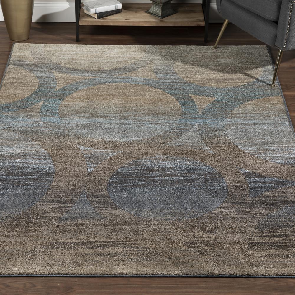 Antigua AN9 Chocolate 5'3" x 7'7" Rug. Picture 2