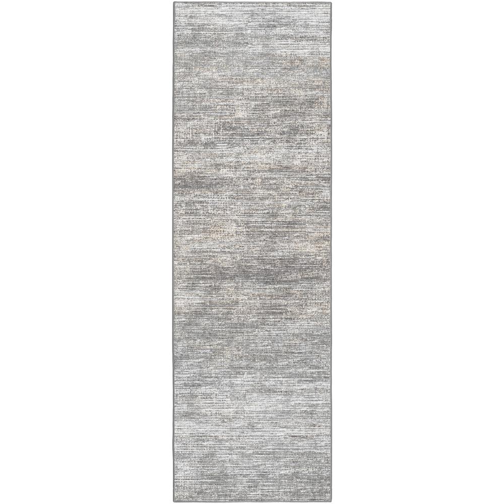 Ciara CR1 Graphite 2'6" x 10' Runner Rug. Picture 1