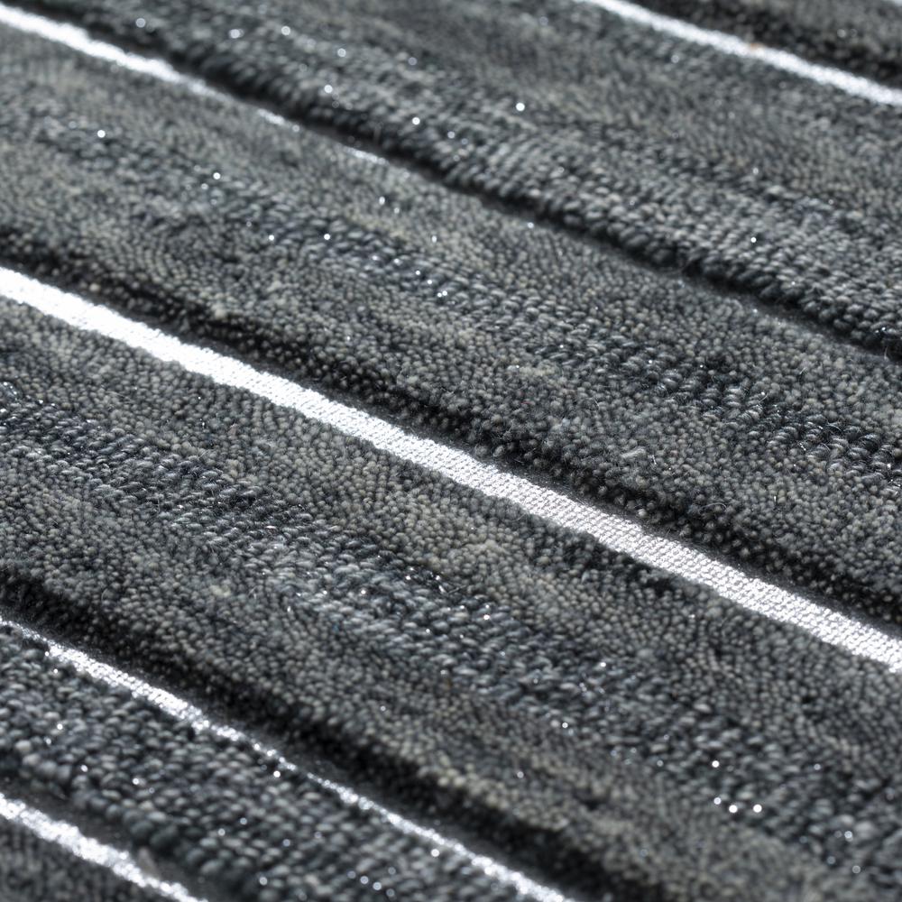 Vibes VB1 Black 5' x 7'6" Rug. Picture 8