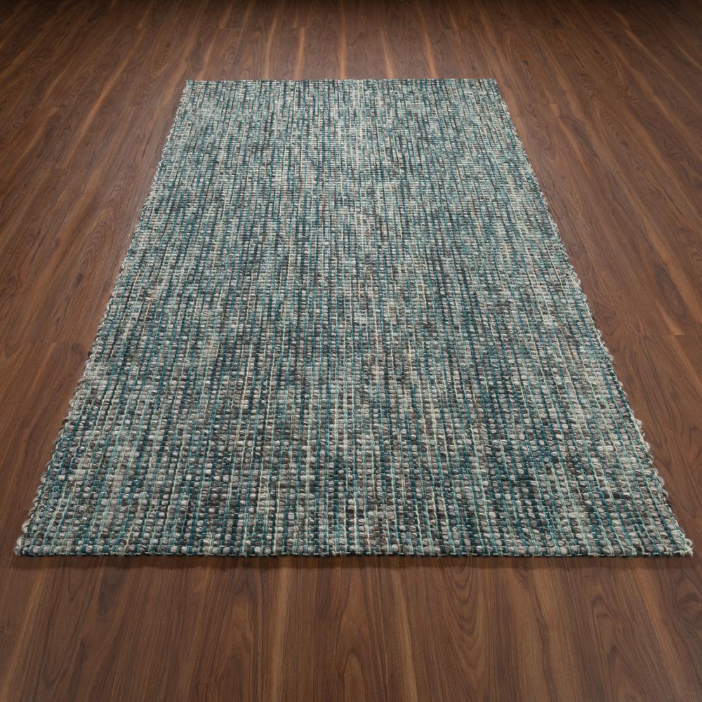 Bondi BD1 Turquoise 5' x 7'6" Rug. Picture 12