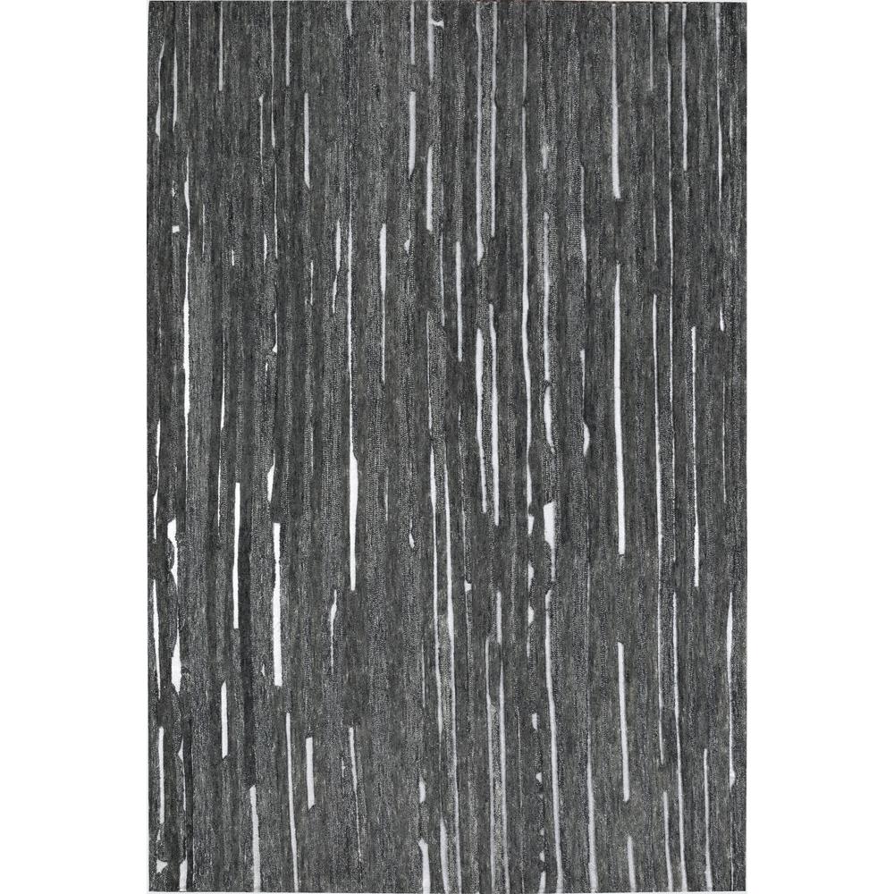 Vibes VB1 Black 5' x 7'6" Rug. Picture 1