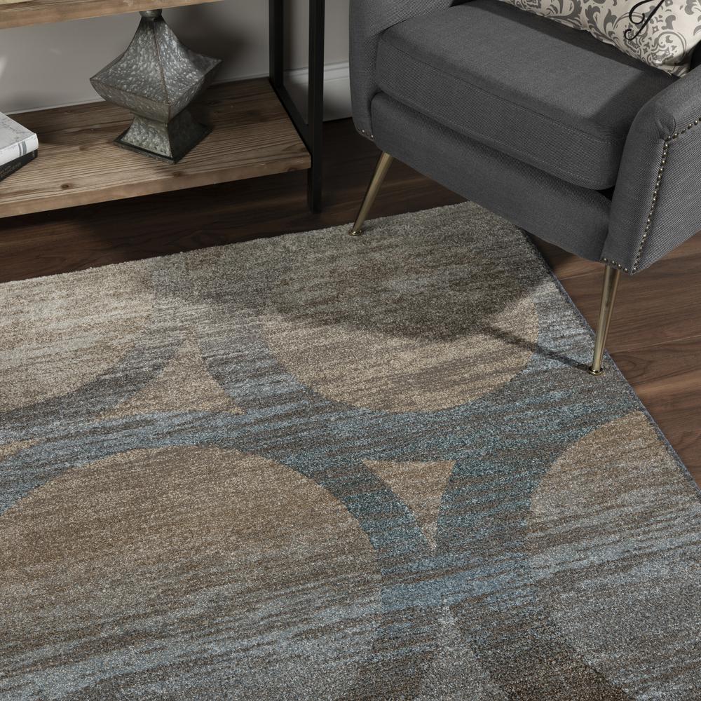 Antigua AN9 Chocolate 5'3" x 7'7" Rug. Picture 9