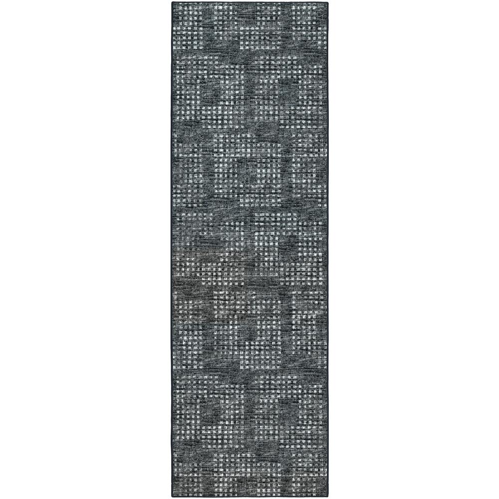 Delano DA1 Midnight 2'6" x 10' Runner Rug. Picture 1