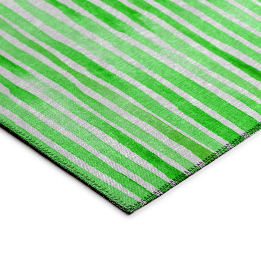 Indoor/Outdoor Surfside ASR38 Green Washable 1'8" x 2'6" Rug. Picture 4