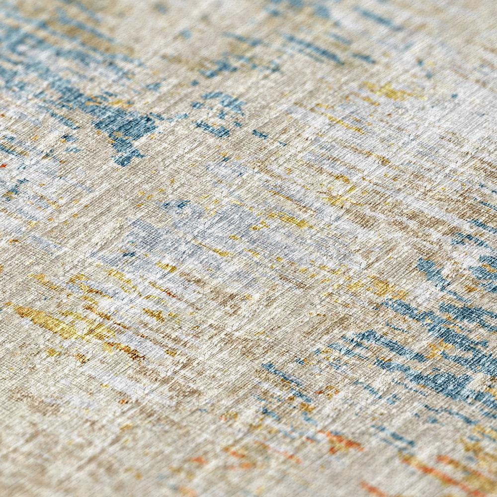 Indoor/Outdoor Accord AAC31 Gilded Washable 1'8" x 2'6" Rug. Picture 7