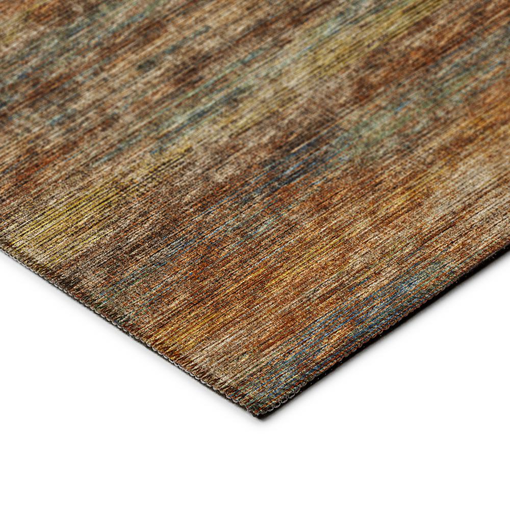 Marston Canyon Transitional Striped 2'3" x 7'6" Runner Rug Canyon AMA31. Picture 3