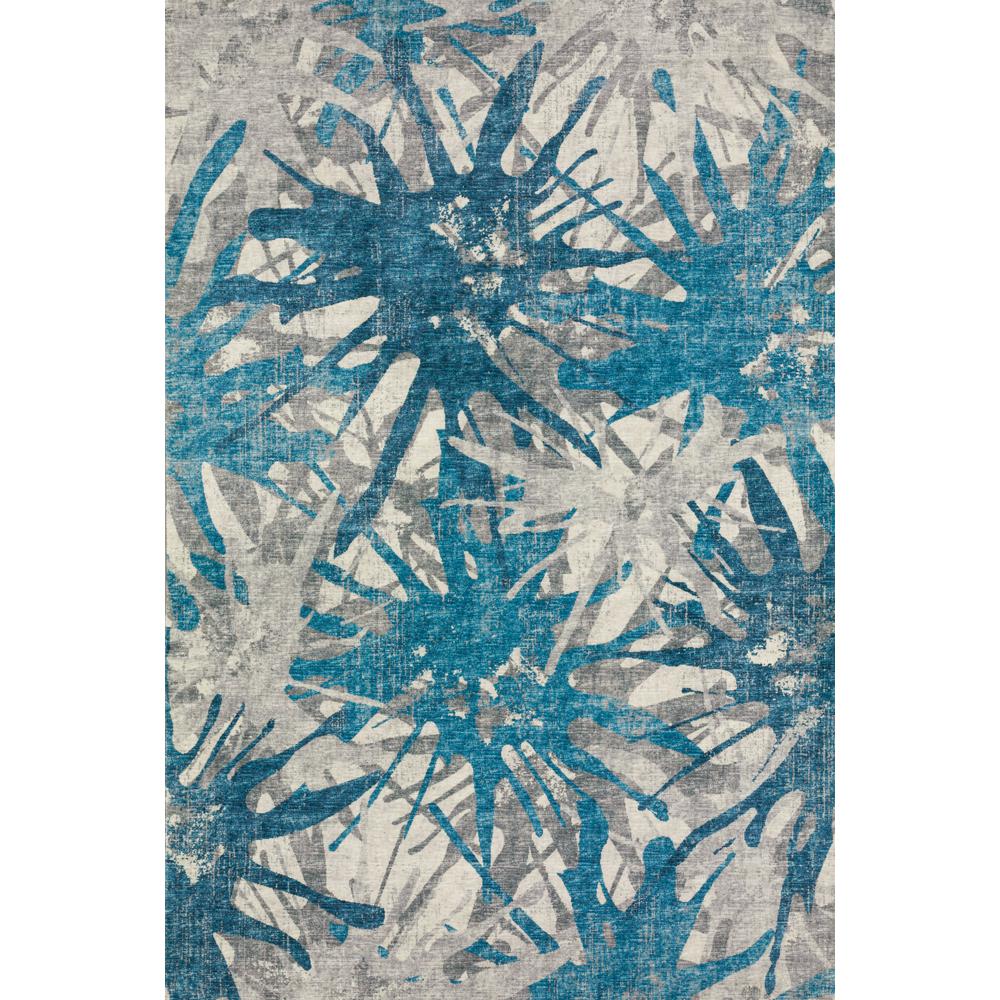 Brisbane BR6 Cobalt 5' x 7'6" Rug. Picture 1