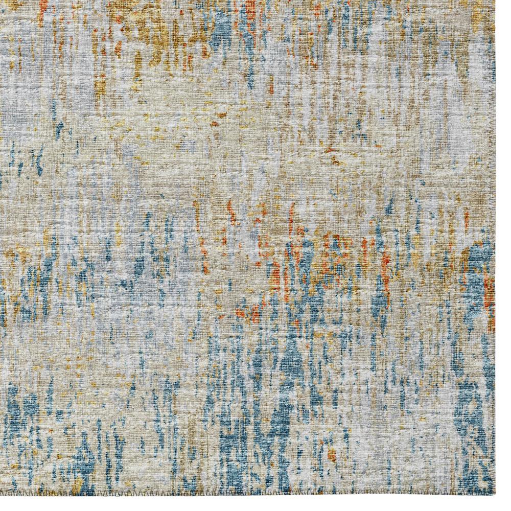 Indoor/Outdoor Accord AAC31 Gilded Washable 1'8" x 2'6" Rug. Picture 3