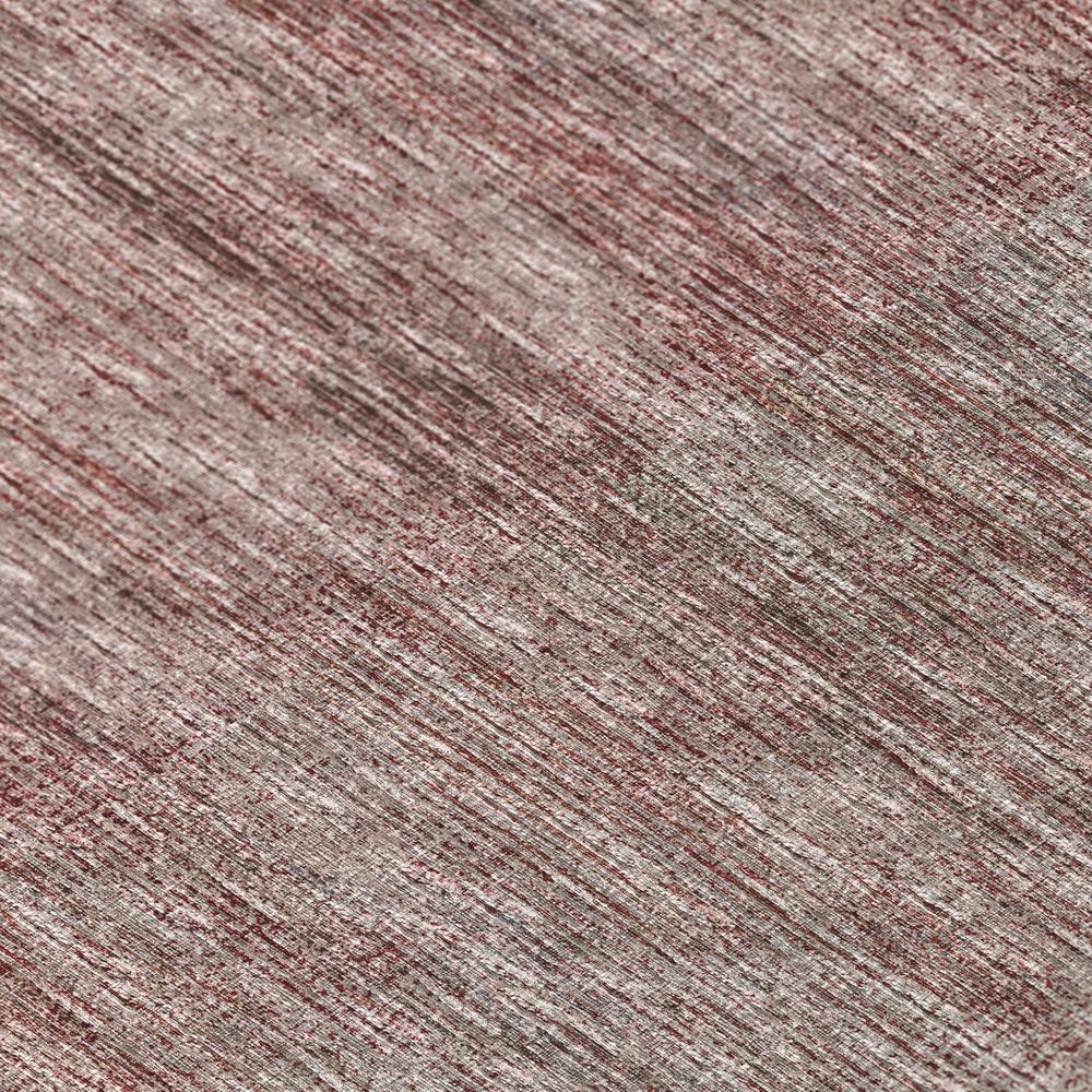 Marston Burgundy Transitional Striped 2'3" x 7'6" Runner Rug Burgundy AMA31. Picture 5