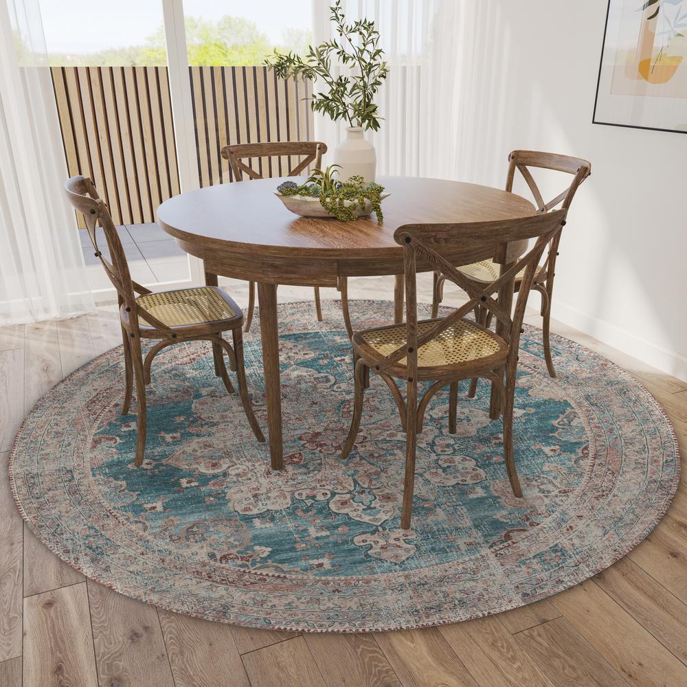 Jericho JC6 Riviera 4' x 4' Round Rug. Picture 2