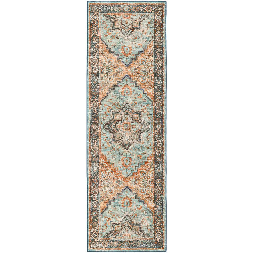 Jericho JC2 Mist 2'6" x 10' Runner Rug. Picture 1
