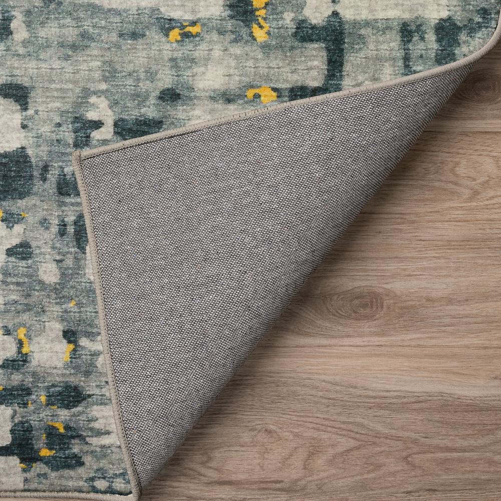 Brisbane BR5 Gold 2'3" x 7'6" Runner Rug. Picture 4