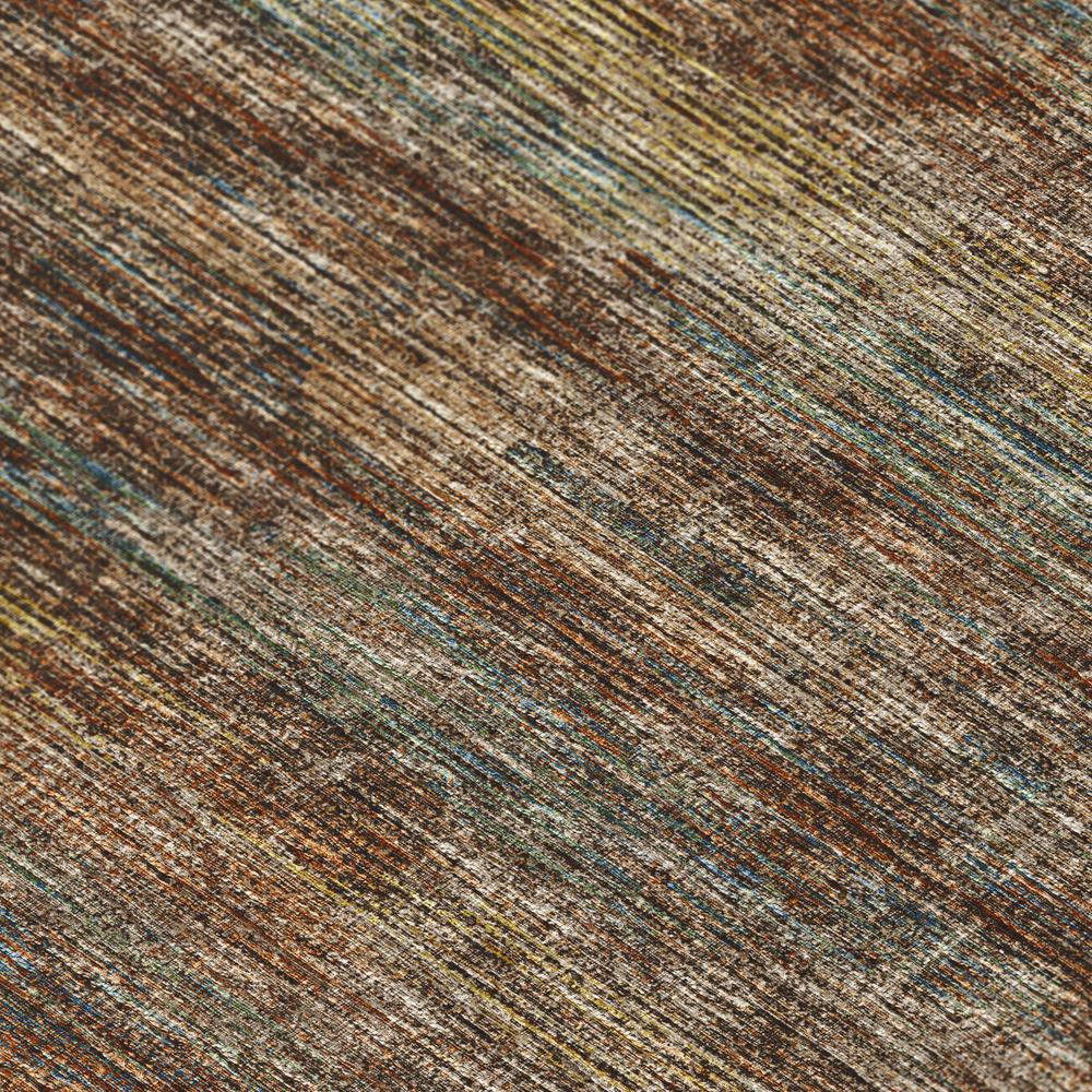 Marston Canyon Transitional Striped 2'3" x 7'6" Runner Rug Canyon AMA31. Picture 5