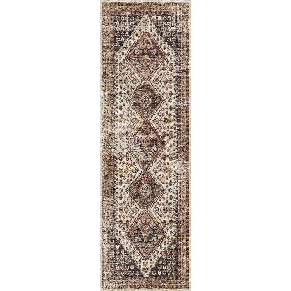 Jericho JC9 Putty 2'6" x 10' Runner Rug. Picture 1