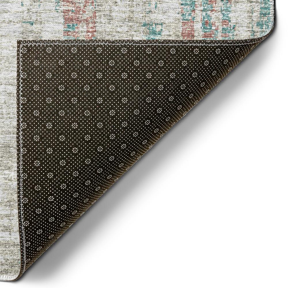 Rylee Ivory Transitional Abstract 2'3" x 7'6" Runner Rug Ivory ARY36. Picture 4
