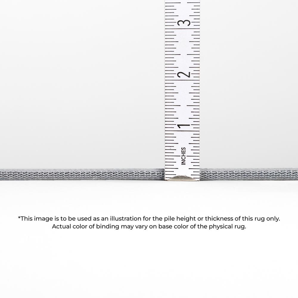 Indoor/Outdoor Kendall KE5 Ivory Washable 1'8" x 2'6" Rug. Picture 4