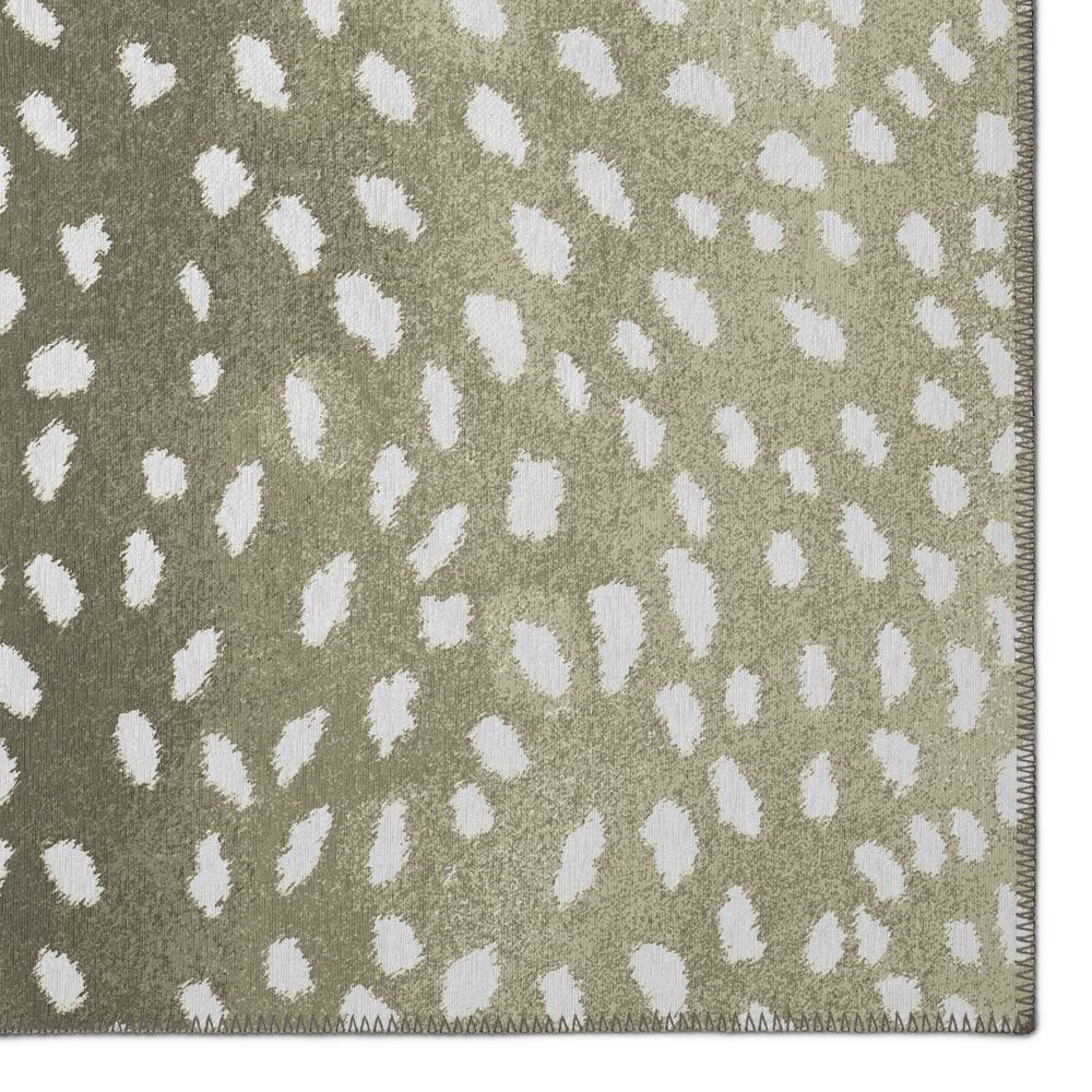 Safari Fawn Animal Animal Print 2'3" x 7'6" Runner Rug Fawn ASF33. Picture 2
