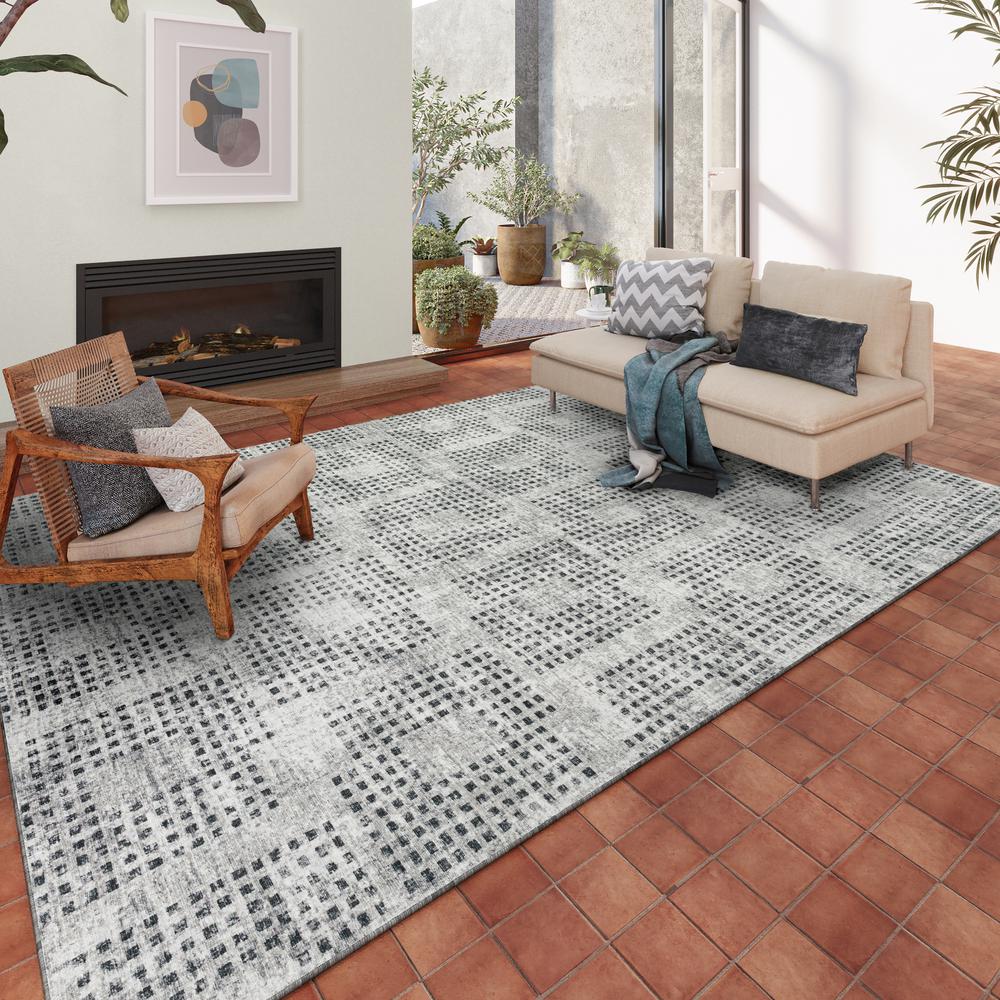 Delano DA1 Pewter 3' x 5' Rug. Picture 2