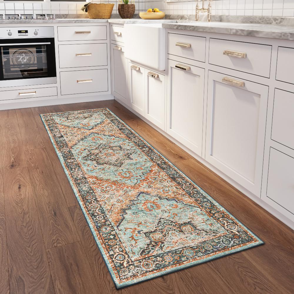 Jericho JC2 Mist 2'6" x 10' Runner Rug. Picture 2