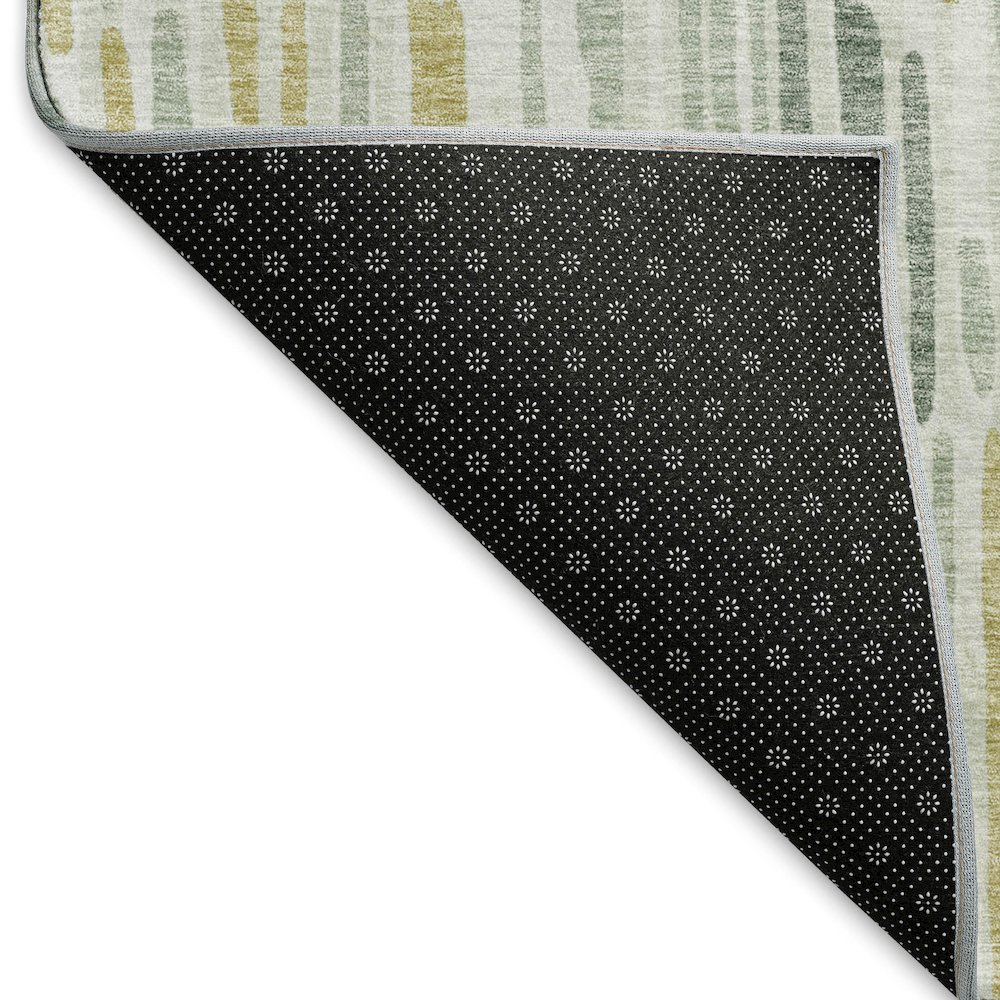 Machine Washable Indoor/Outdoor Neo Sage 2'3" x 7'6" Runner Rug. Picture 4