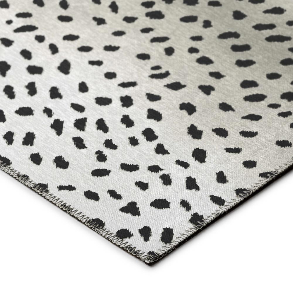 Safari Pearl Animal Animal Print 2'3" x 7'6" Runner Rug Pearl ASF33. Picture 3
