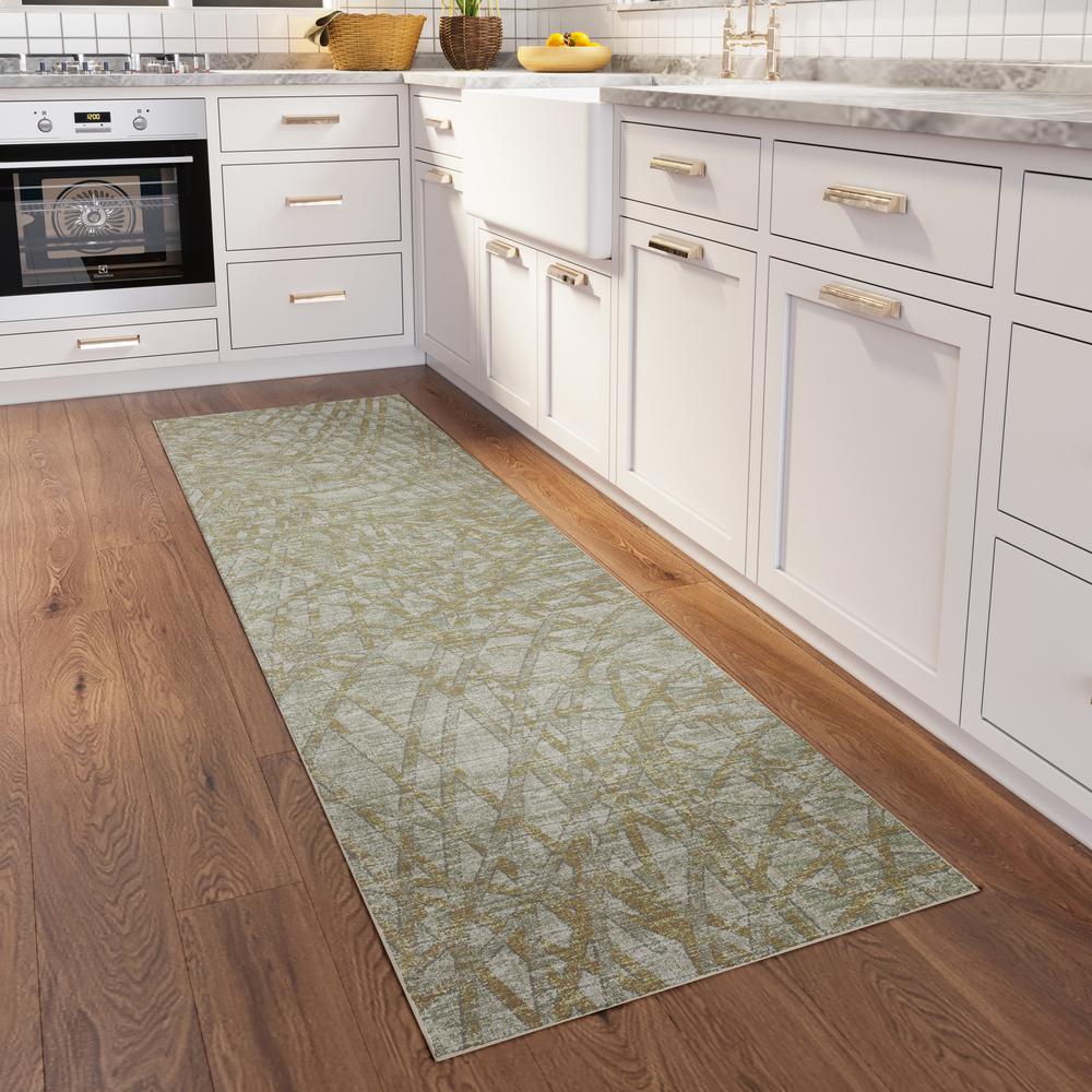 Winslow WL2 Aloe 2'6" x 10' Runner Rug. Picture 2