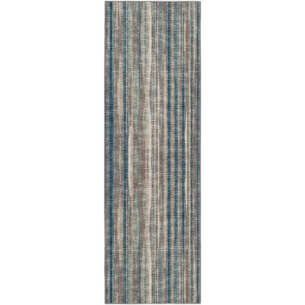 Amador AA1 Mushroom 2'6" x 10' Runner Rug. Picture 1