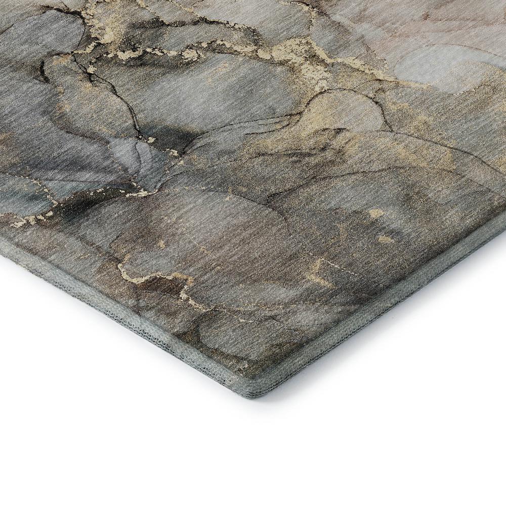 Luxury Washable Odyssey OY12 Tan 1'8" x 2'6" Rug. Picture 2