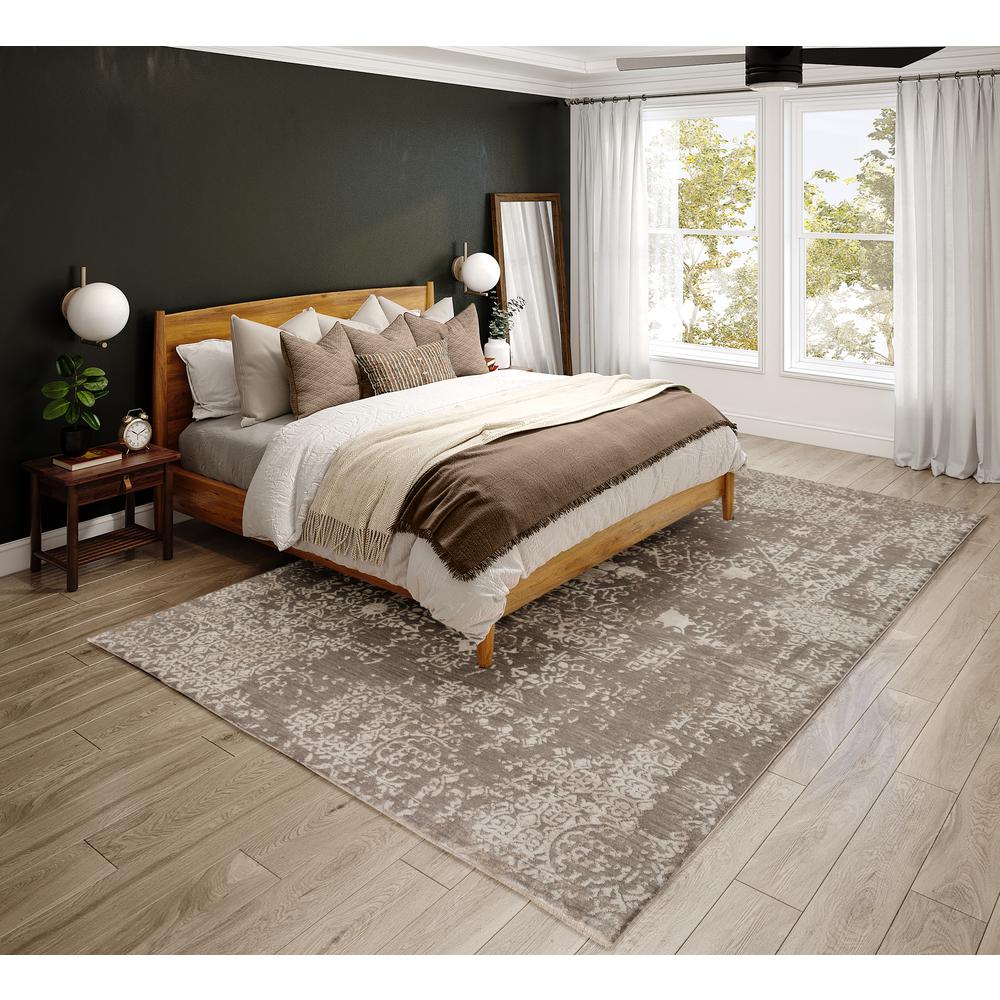 Antalya AY3 Silver 5'3" x 7'8" Rug. Picture 2