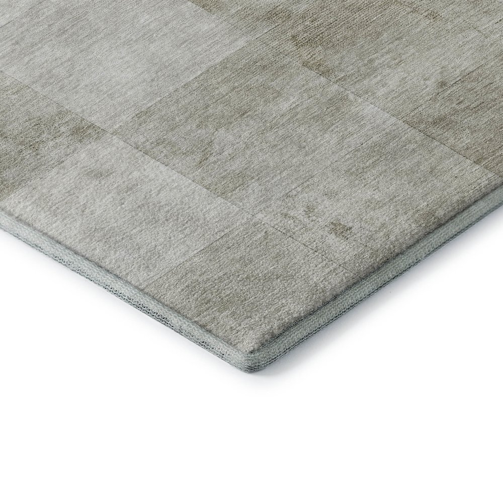 Machine Washable Indoor/Outdoor Pacifica Beige 2'3" x 7'6" Runner Rug. Picture 2