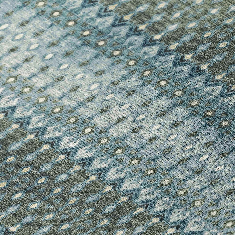 Bravado Moody Transitional Ikat 2'3" x 7'6" Runner Rug Moody ABV31. Picture 5